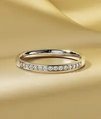 Half-Eternity women’s  wedding ring