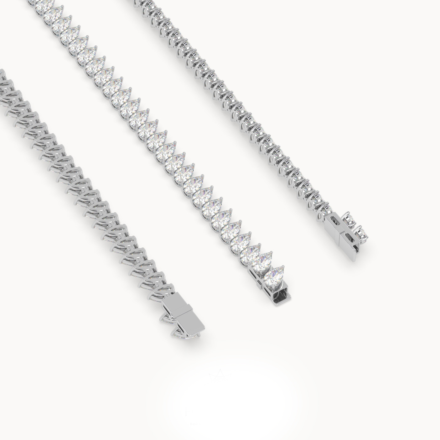 18k white gold  natural stone bracelet Photos & images